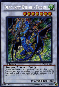 Dragunity Knight - Trident Card Front