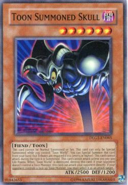 Toon Summoned Skull Card Front