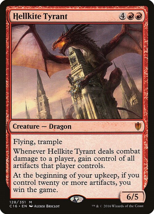 Hellkite Tyrant Card Front