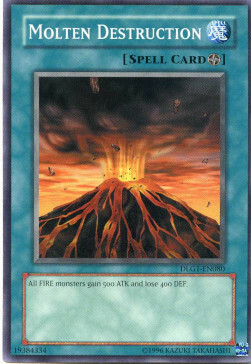 Molten Destruction Card Front