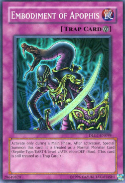 Embodiment of Apophis Card Front