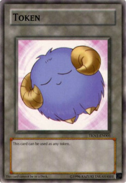 Sheep Token Card Front