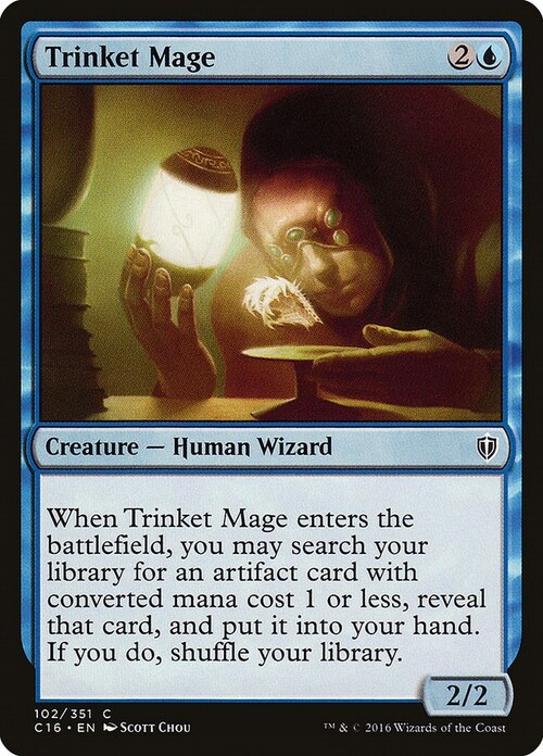 Trinket Mage Card Front