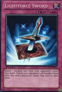 Lightforce Sword Card Front