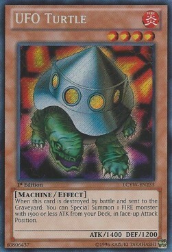 UFO Turtle Card Front