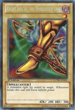 Right Leg of the Forbidden One Card Front