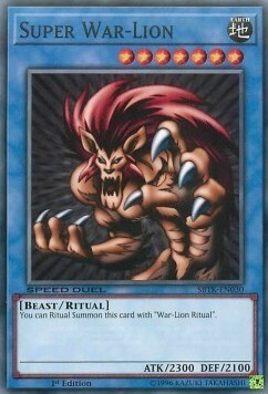 Super War-Lion Card Front