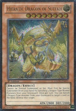 Hieratic Dragon of Sutekh Card Front