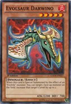 Evolsaur Darwino Card Front