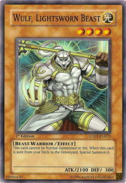 Wulf, Lightsworn Beast Card Front