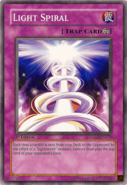 Light Spiral Card Front