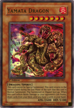 Yamata Dragon Card Front