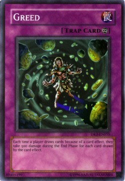 Greed Card Front