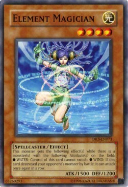 Element Magician Card Front