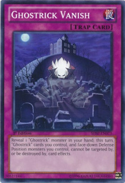 Ghostrick Vanish Card Front