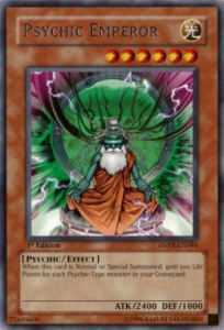 Psychic Emperor Card Front