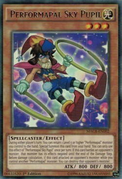 Performapal Sky Pupil Card Front