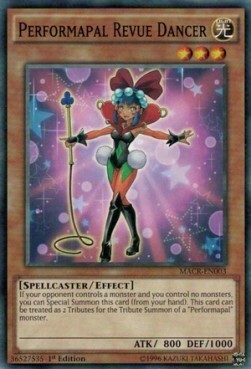 Performapal Revue Dancer Card Front