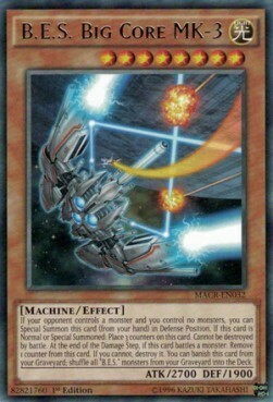 B.E.S. Big Core MK-3 Card Front