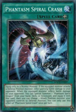 Phantasm Spiral Crash Card Front