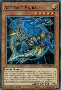 Artifact Vajra Card Front