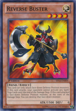 Reverse Buster Card Front