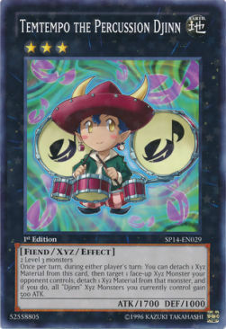 Temtempo the Percussion Djinn Card Front