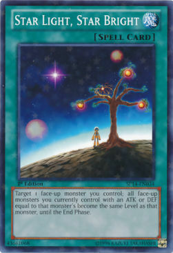 Star Light, Star Bright Card Front