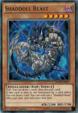 Shaddoll Beast Card Front