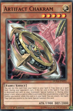 Artifact Chakram Card Front