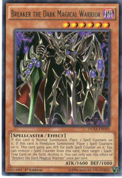 Breaker the Dark Magical Warrior Card Front