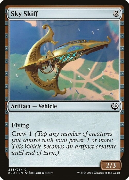 Sky Skiff Card Front