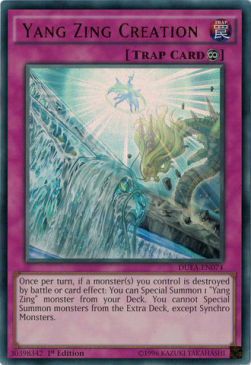 Yang Zing Creation Card Front