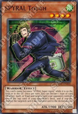 SPYRAL Tough Card Front