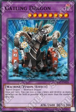 Gatling Dragon Card Front