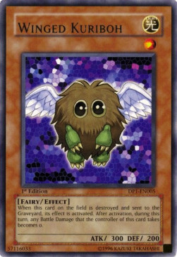 Winged Kuriboh Card Front