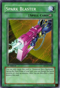 Spark Blaster Card Front