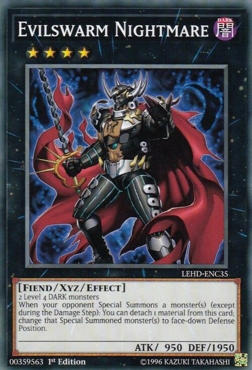 Evilswarm Nightmare Card Front