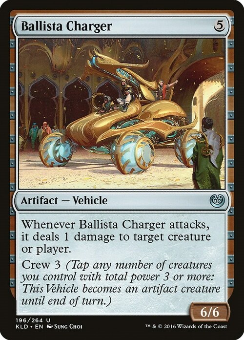 Ballista Charger Card Front