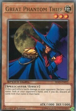 Great Phantom Thief Card Front