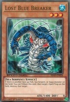 Lost Blue Breaker Card Front