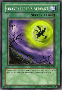 Gravekeeper's Servant Card Front