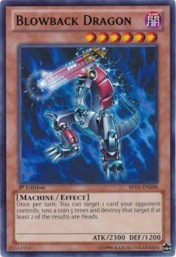 Blowback Dragon Card Front