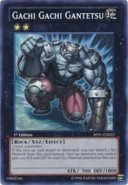 Gachi Gachi Gantetsu Card Front