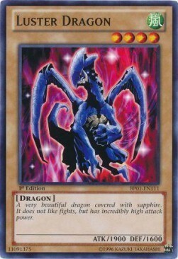 Luster Dragon Card Front