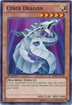 Cyber Dragon Card Front