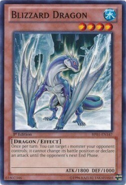 Blizzard Dragon Card Front