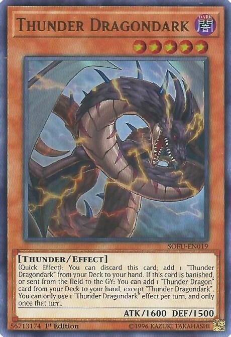 Thunder Dragondark Card Front