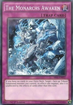 The Monarchs Awaken Card Front