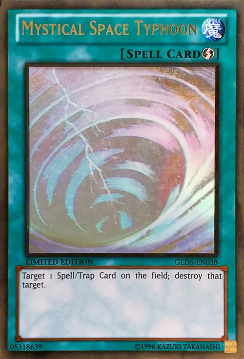 Mystical Space Typhoon Card Front